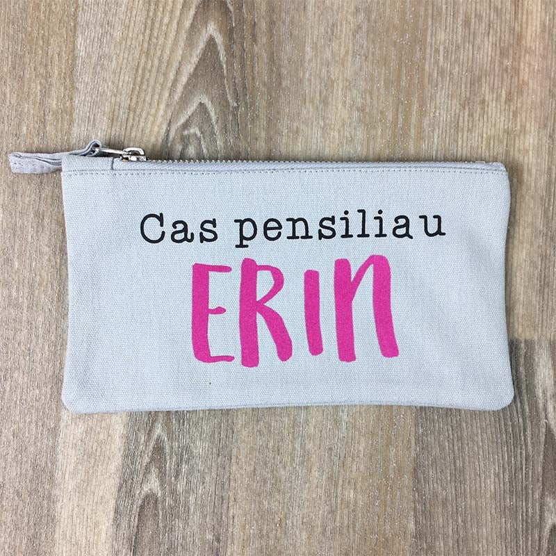Personalised pencil case