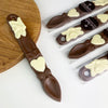 Large chocolate love spoon
