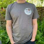 Menter Ty'n llan Community pub charcoal Welsh t-shirt