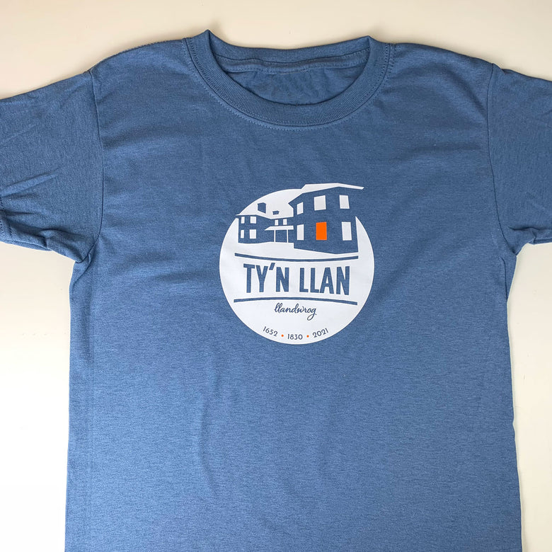 Ty'n Llan Kids T-shirt, Menter Ty'n Llan Collection, Welsh Gifts